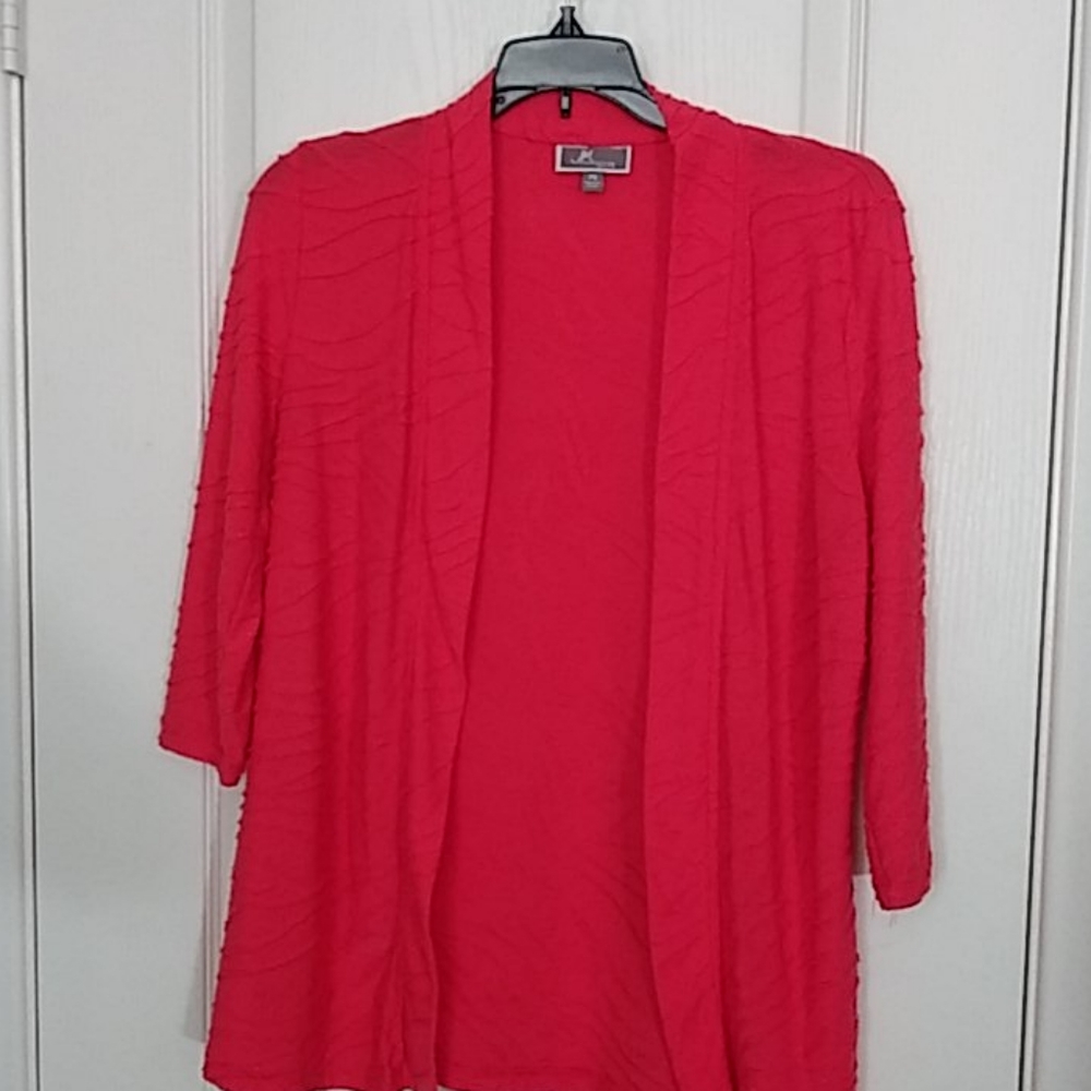 JM Collection Open Cardigan - Picture 1 of 5